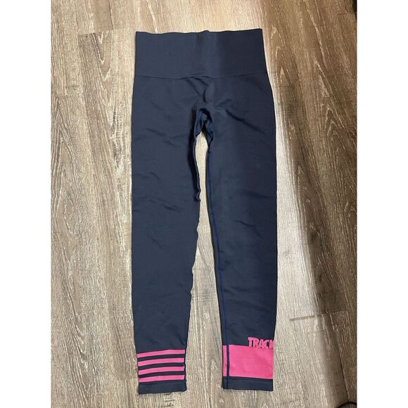 Track & Field Compression Leggings - Size Large - Thick / Ribbed - RARE - Picture 2 of 4